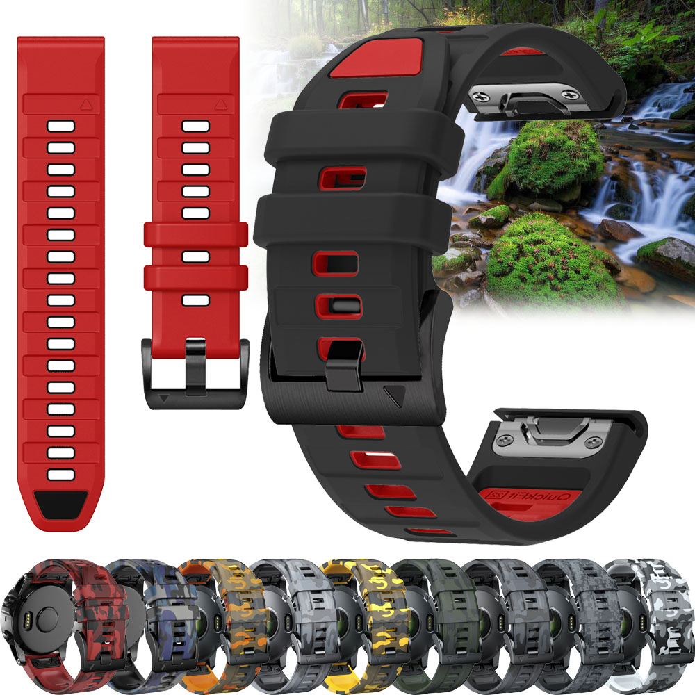Silicone Watch Band 22Mm - フェニックス E 47mm 公式クイックフィット 22mm 26mm