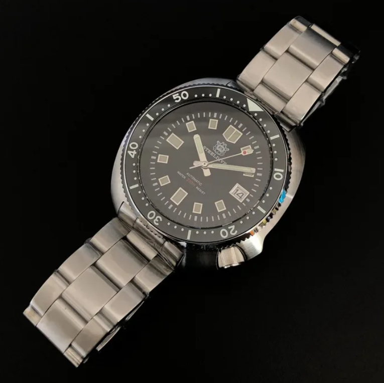 STEELDIVE メンズ自動腕時計 43.8 ミリメートル - Seiko Watch Prospex のレビューと価格