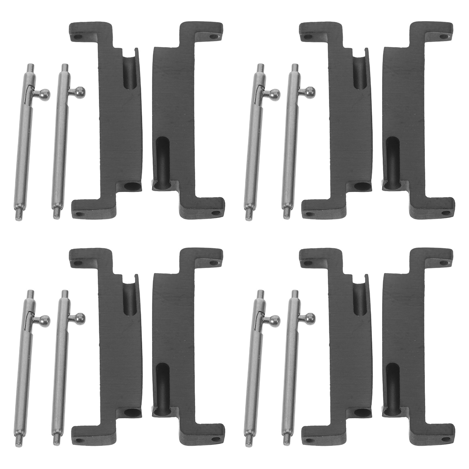 8個セットの時計バンドアダプター。ステンレス製、18～22m - Strap Change Adapter のレビューと価格