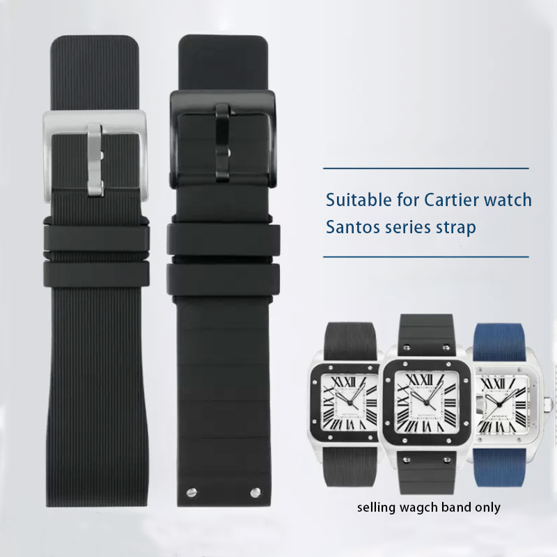 男性と女性のためのスマートウォッチストラップ,モデル100, - Cartier Watch Santos のレビューと価格