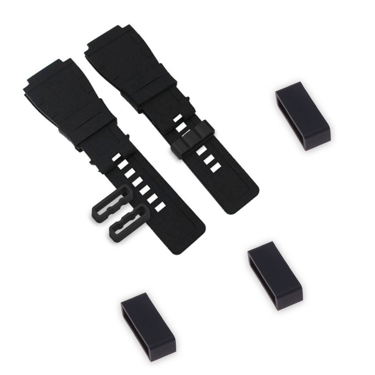 8個入り 20mm 腕時計ストラップ 22mm シリコンバン - Silicone Watch Band 22Mm のレビューと価格