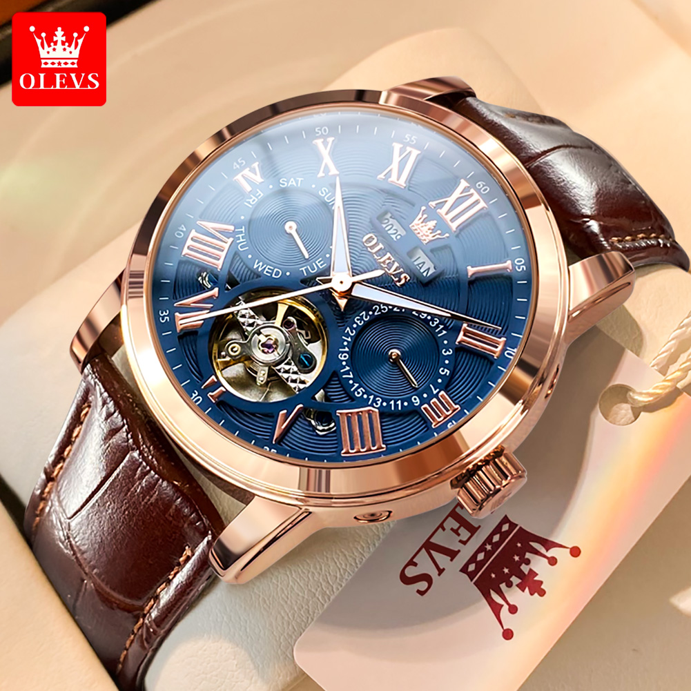OLEVS 6668 トップブランドのメンズ腕時計トレンドフ - Seiko Watch Presage のレビューと価格