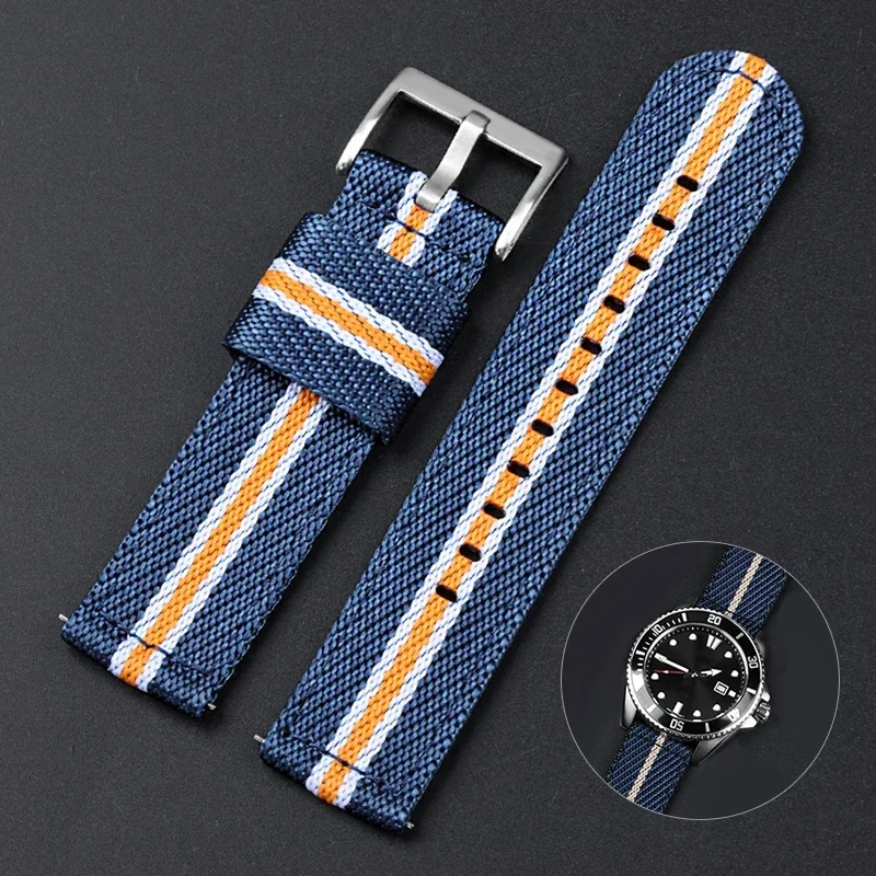 チューダーウォッチ用クイックリリースナイロンストラップ、オメ - Nato Strap Nylon のレビューと価格