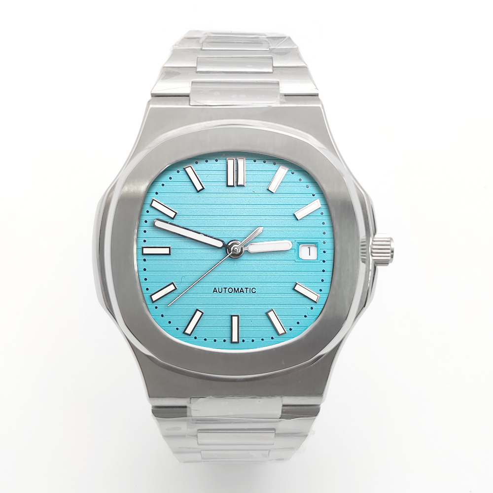 新しいメンズ腕時計機械式 40 ミリメートル時計 8215  - Patek Philippe Watch Nautilus のレビューと価格