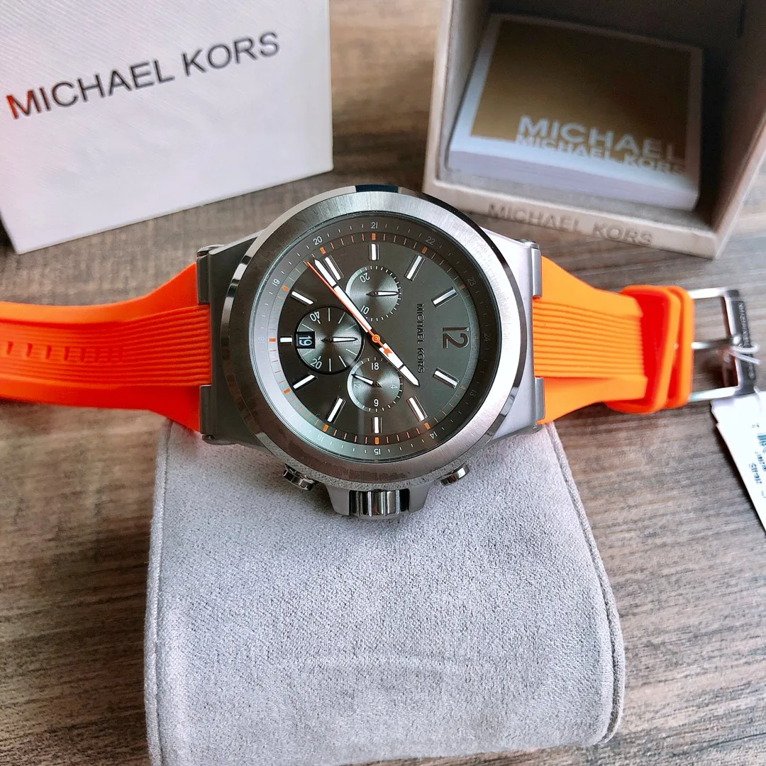 マイケル・コース メンズ 高品質腕時計 MK-8296 防水 - Stainless Bracelet Diver のレビューと価格