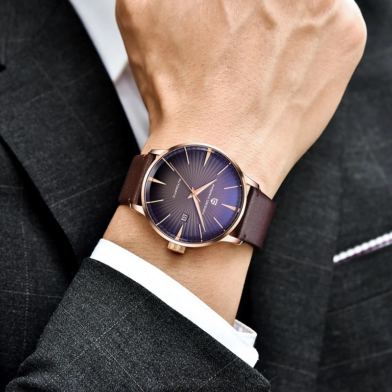 クラシックなデザインのビジネス向け自動巻き腕時計。PAGAN - Seiko Watch Presage のレビューと価格
